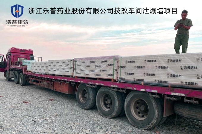 浙江乐普药业股份有限公司技改车间泄爆墙项目
